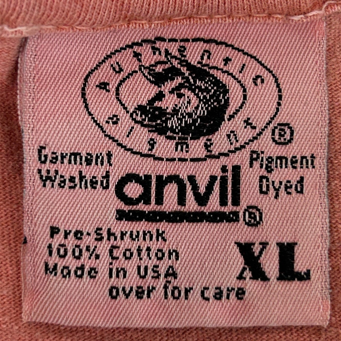 Vintage 90s Distressed Liberty Run T Shirt Tekamah Nebraska Orange XL X-Large