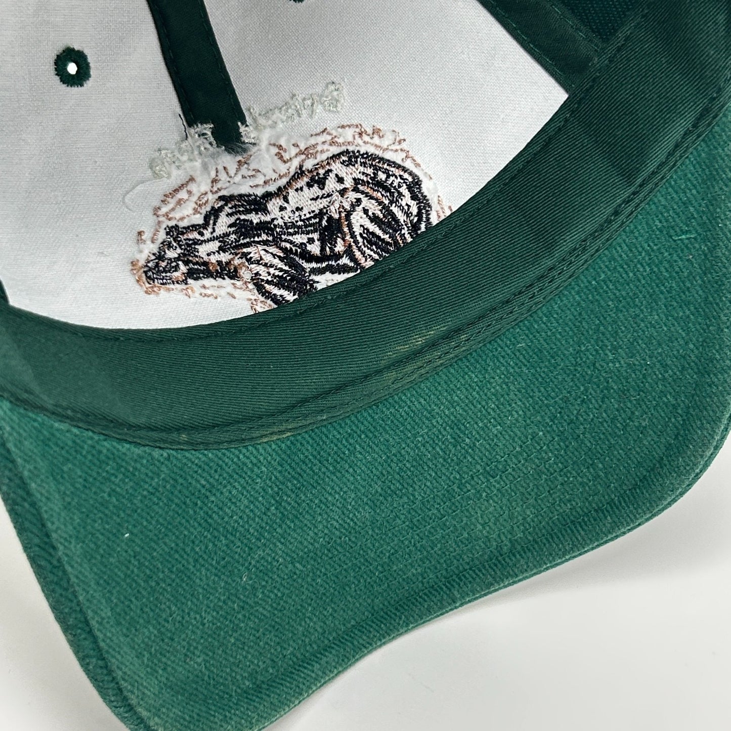 Grizzly Bear Disneys California Adventure Hat Baseball Cap Strapback Green