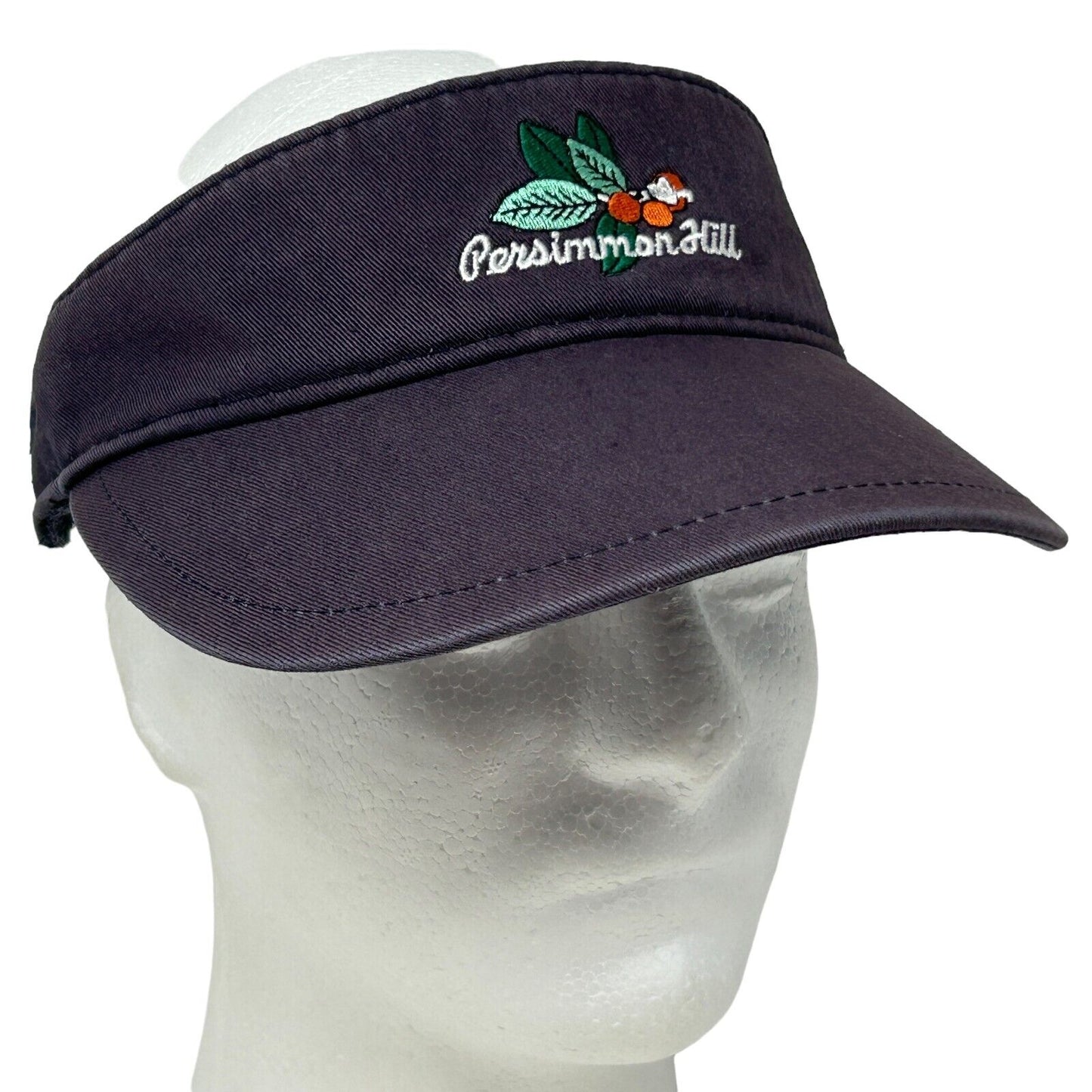 Gorra con visera de Persimmon Hill Golf Club, color azul, para golfistas, Saluda, Carolina del Sur