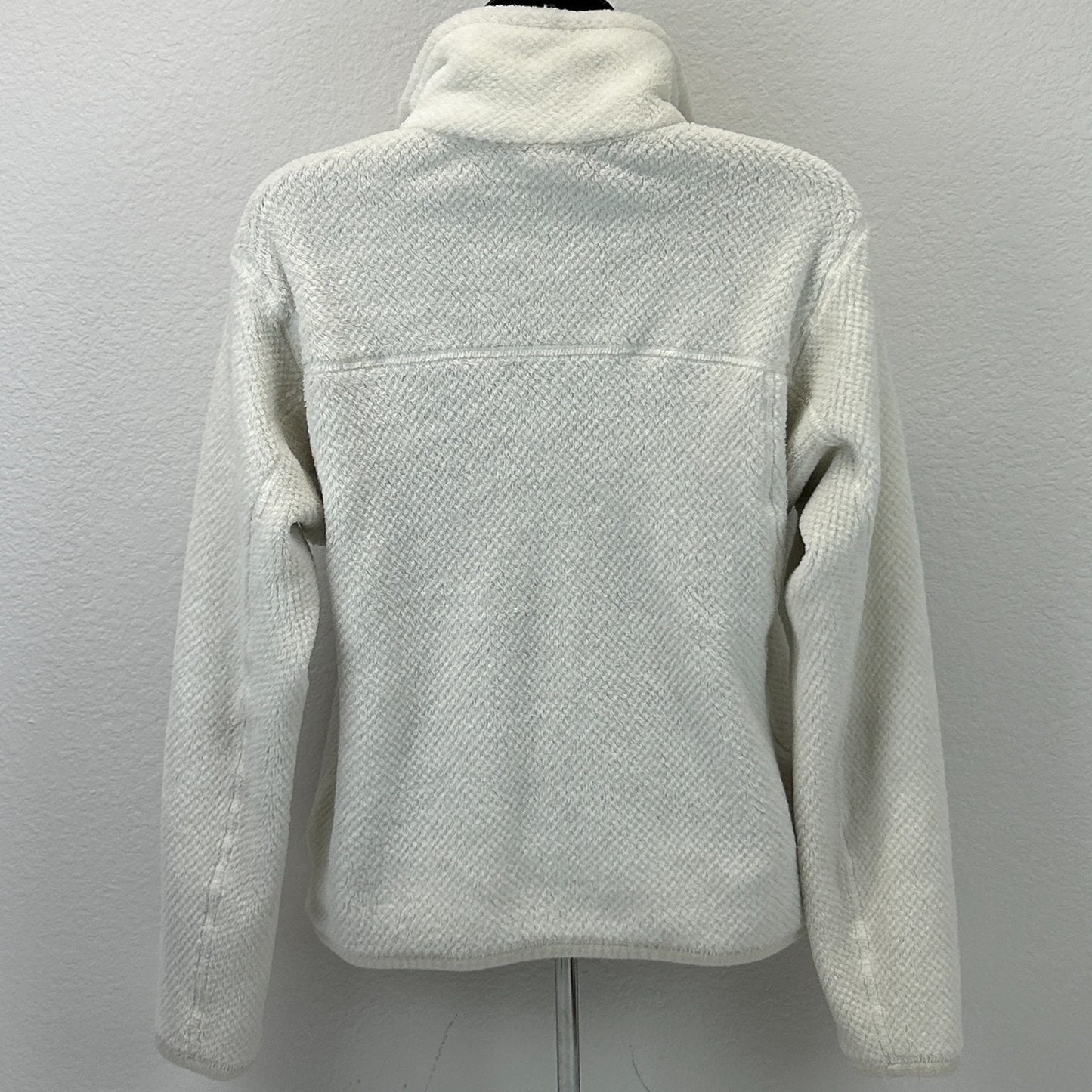 Patagonia Re-Tool Snap-T Fleece Pullover Jacket Polartec Ivory Womens S Small