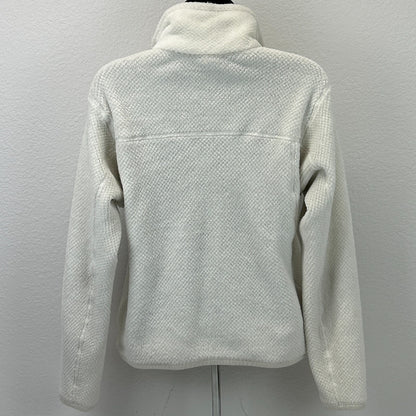 Patagonia Re-Tool Snap-T Fleece Pullover Jacket Polartec Ivory Womens S Small