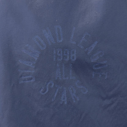 Diamond Supply Co League All Stars Jacket Mens XL X-Large Blue Windbreaker