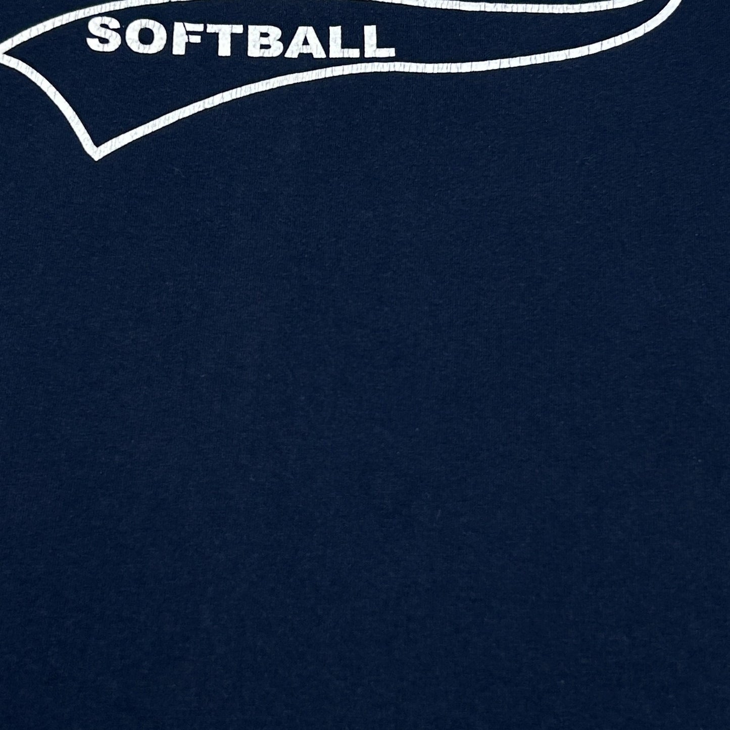 Vintage 90s Winchester Softball Henley T Shirt Made In USA Blue Mens M Medium