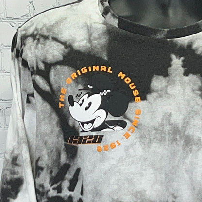 Disney Mickey Mouse True Original 1928 Tie Dye Long Sleeve T-Shirt Mens L Large