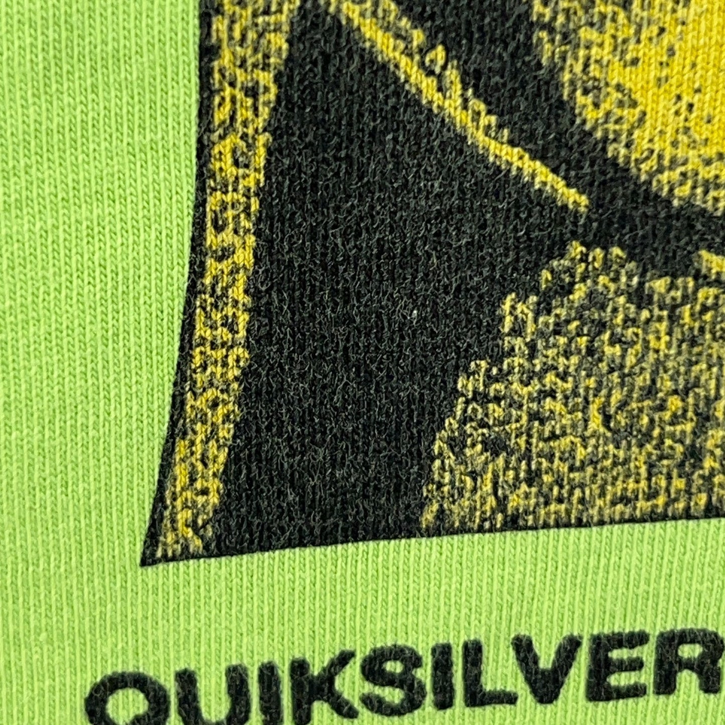 Quiksilver 2023 T Shirt M Medium Green Surfer Surfing Surfboarding Short Sleeve