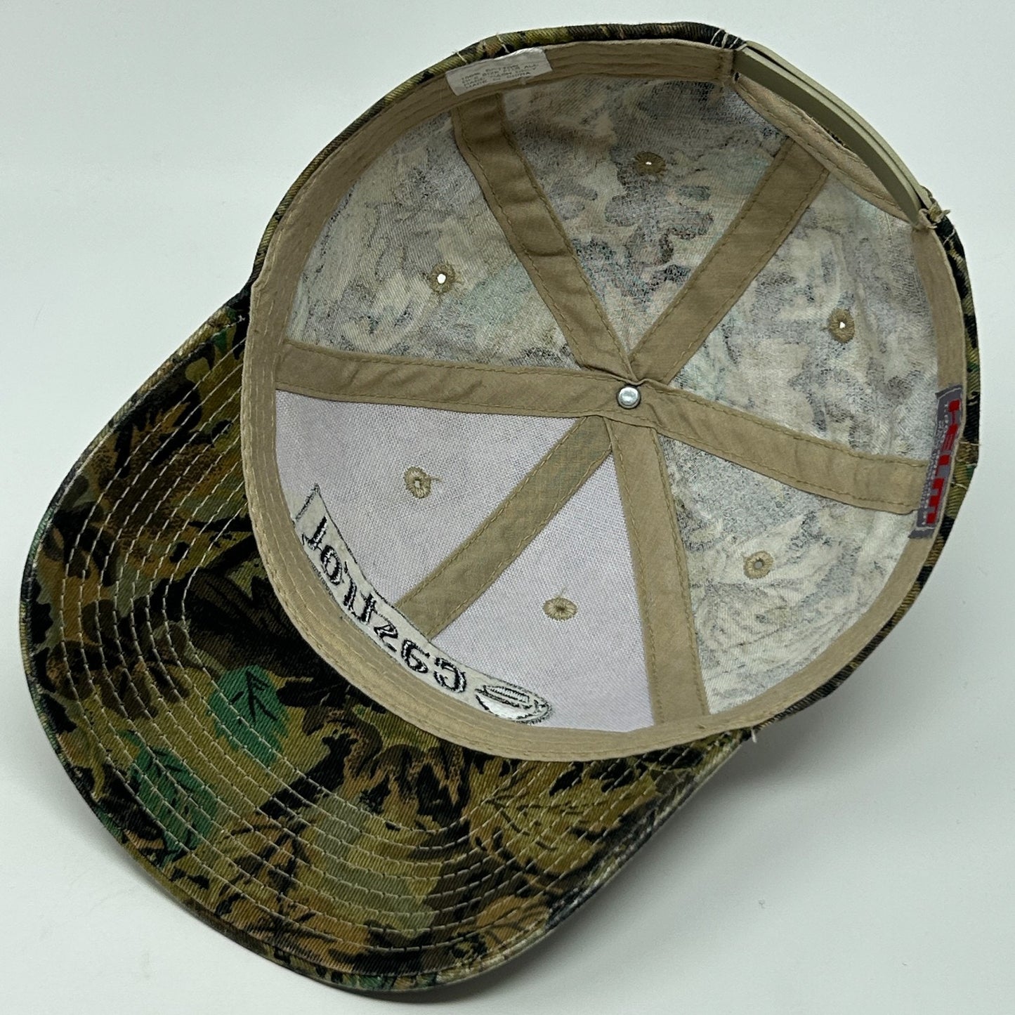 Castrol Oil Camo Hat Baseball Cap Hunting Mechanic Camouflage Green Snapback