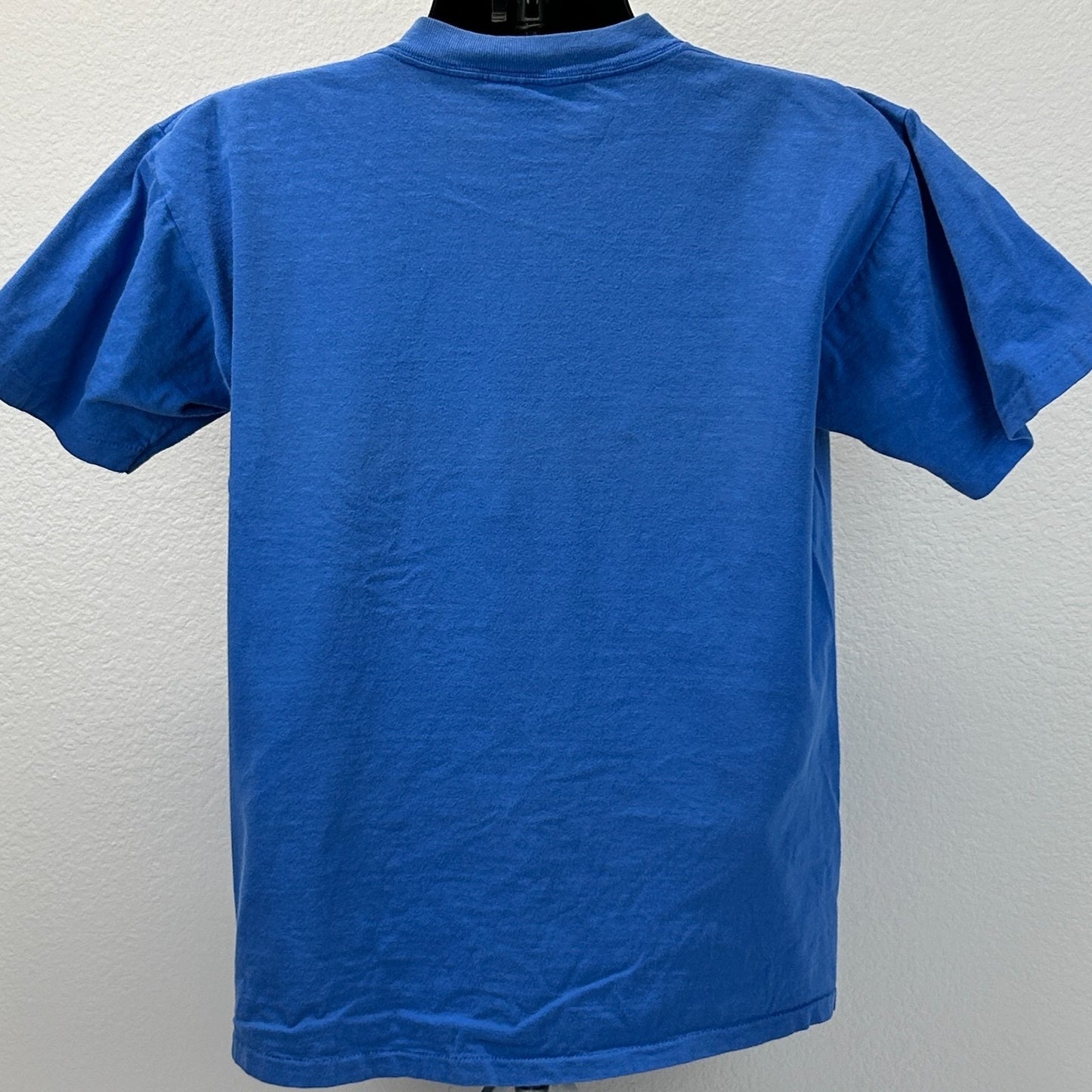 Vintage Nantahala River Whitewater Rafting T Shirt Mens L Large Blue 90s USA Tee