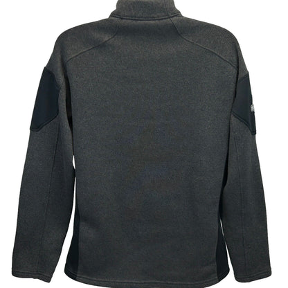 Spyder Empire Full Zip Fleece Jacket Large Pockets 1532075 Mens Gray Black