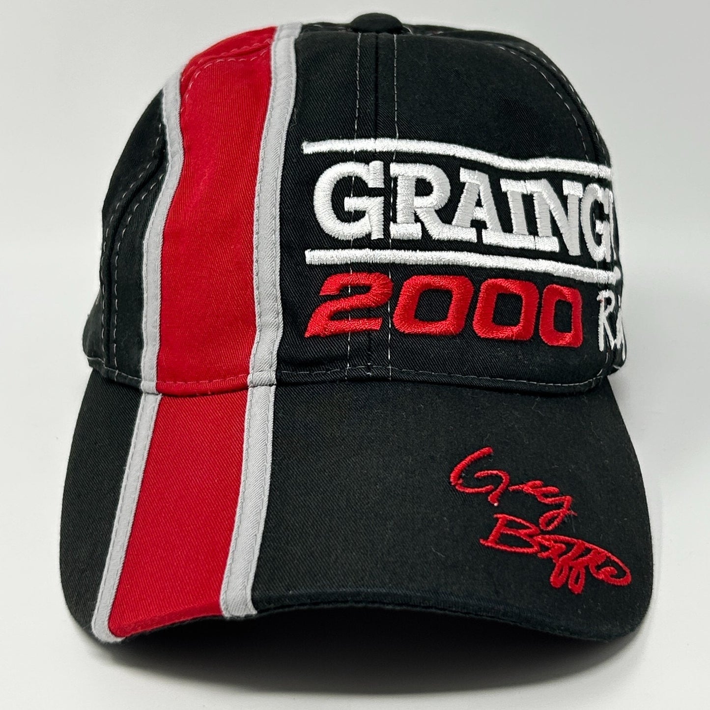 Vintage Y2Ks NASCAR Greg Biffle Grainger Racing Hat Cap Black Strapback Roush