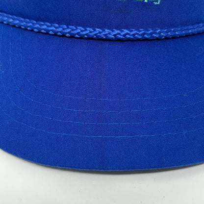 Vintage 80s Golf BUM Equipment Hat Baseball Cap Golfer Golfing Snapback Blue