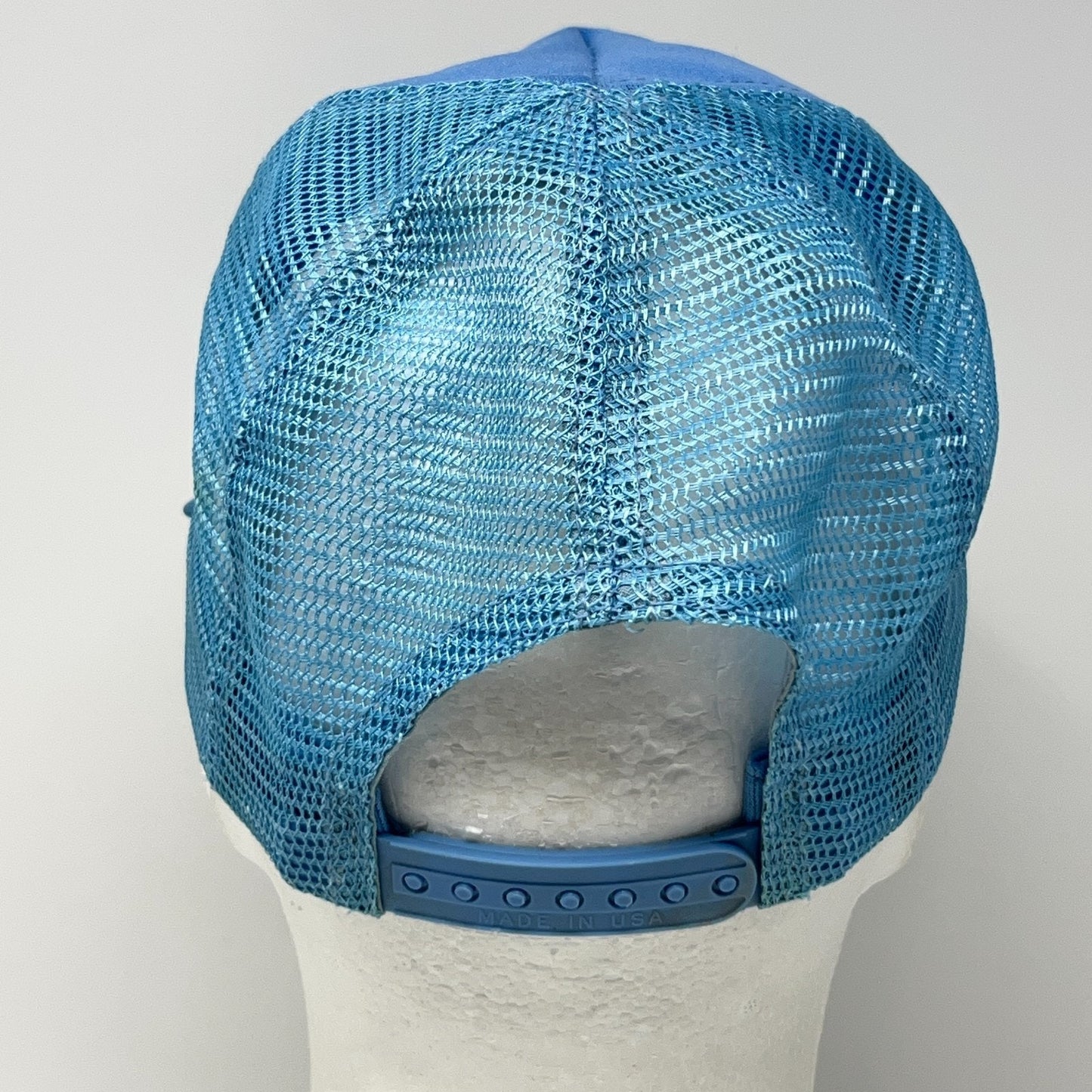 Vintage 80s Branson Missouri Trucker Hat Baseball Cap Hunting Blue Mesh Snapback