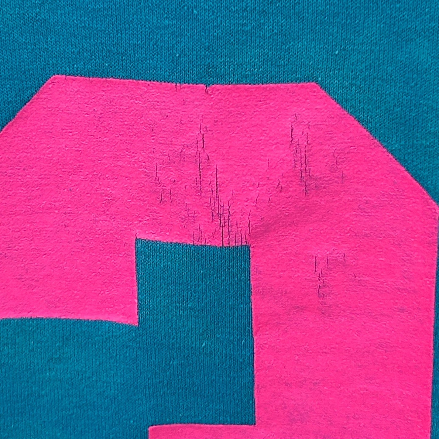 Vintage 90s Powell Girls Basketball T Shirt Blue Tie Dye USA Unisex M Medium