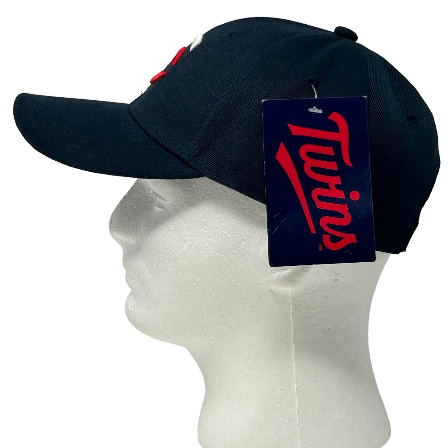 Gorra de béisbol Ford de los Minnesota Twins con correa trasera azul de seis paneles MLB 2023 SGA