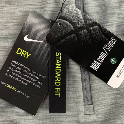 Charlotte Hornets 1/4 Quarter Zip Shirt NBA Nike Dri Fit Gray Womens M Medium