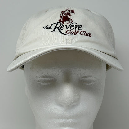 The Revere Golf Club Dad Hat Baseball Cap Las Vegas Golfer Strapback White
