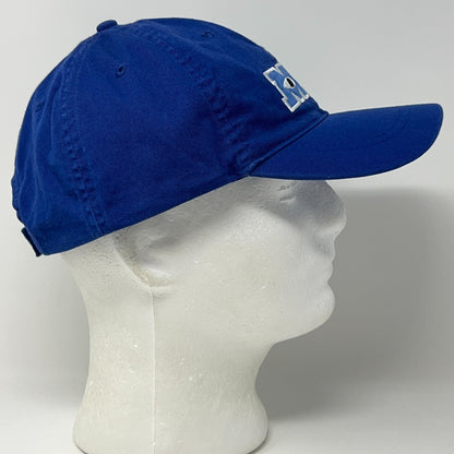 Monsters University MU Hat Baseball Cap Disney Parks Monsters Inc Strapback Blue
