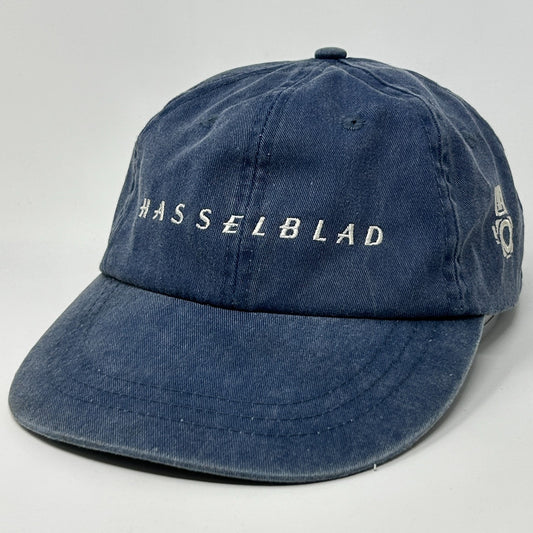 Vintage 90s Hasselblad Camera Dad Hat Baseball Cap Photography Strapback Blue