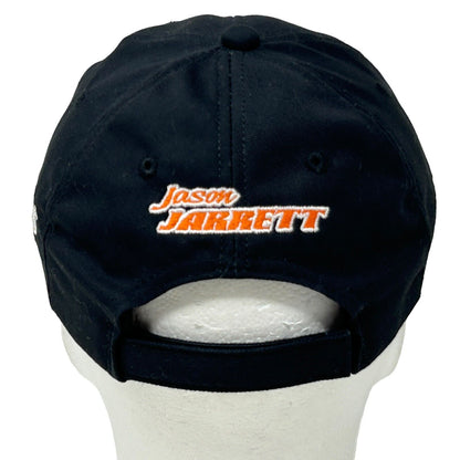 Gorra de béisbol con correa trasera de Bennigans Motorsports de Jason Jarrett de NASCAR, color negro