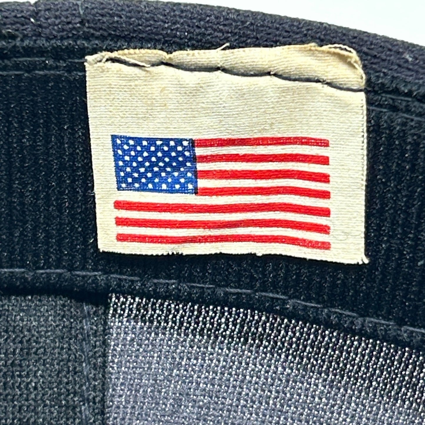 Vintage 80s Commander US Third Fleet Hat Baseball Cap USN Navy USA Snapback Blue