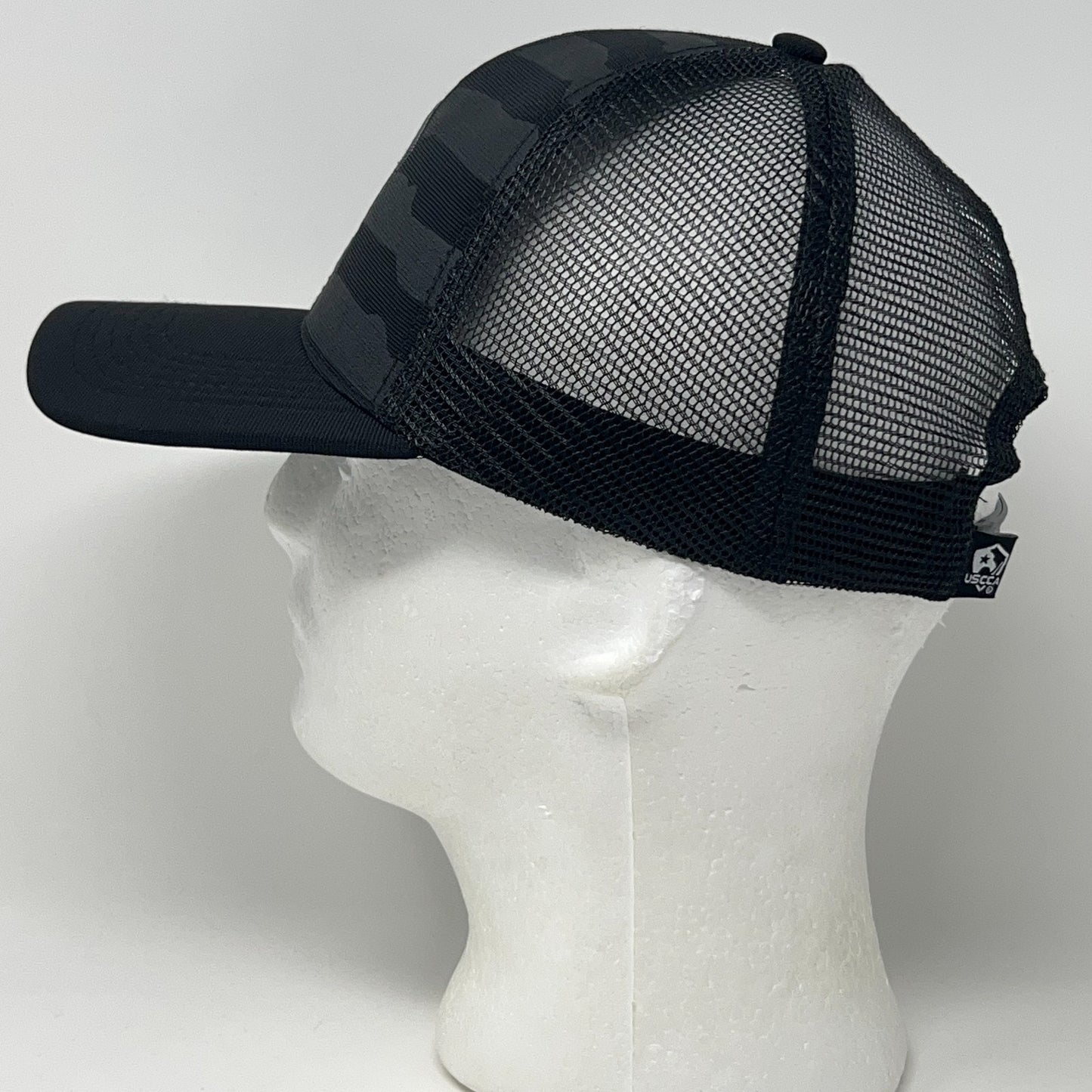 USCCA Trucker Hat Baseball Cap Concealed Carry Guns Firearms Mesh Snapback Black