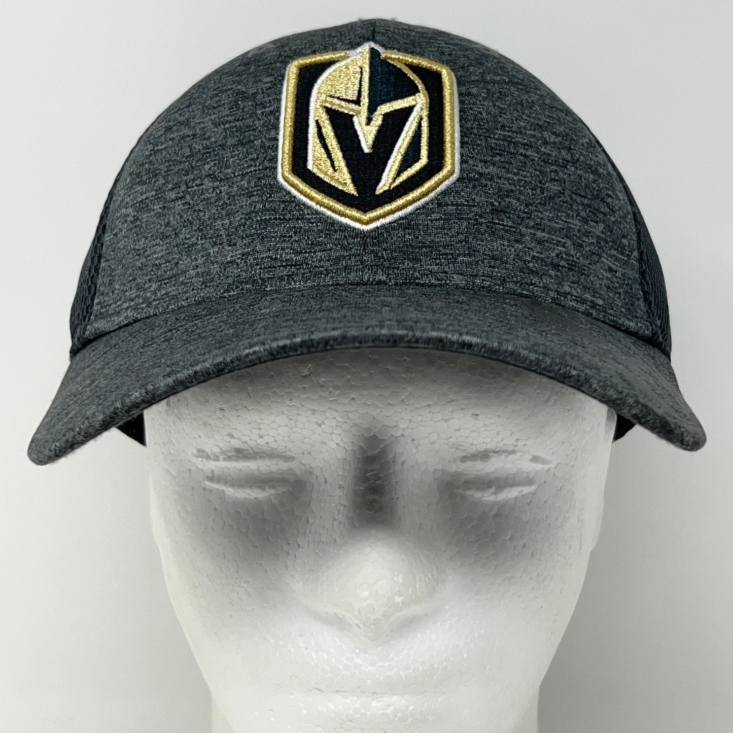 Las Vegas Golden Knights Trucker Hat Baseball Cap Gray New Era Flex Fitted M-L