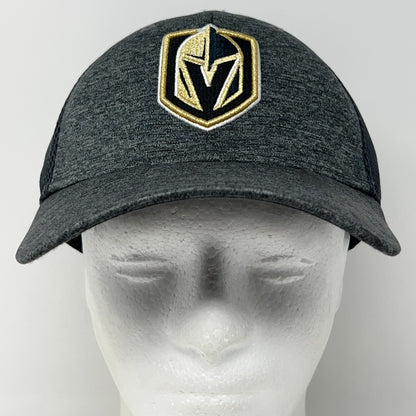 Las Vegas Golden Knights Trucker Hat Baseball Cap Gray New Era Flex Fitted M-L