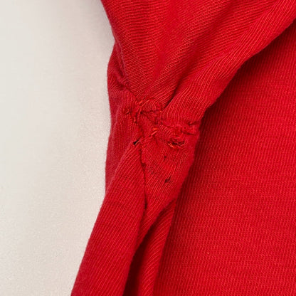 Vintage 90s Lows Expo T Shirt Llama Alpaca Made In USA Red Tee Mens L Large