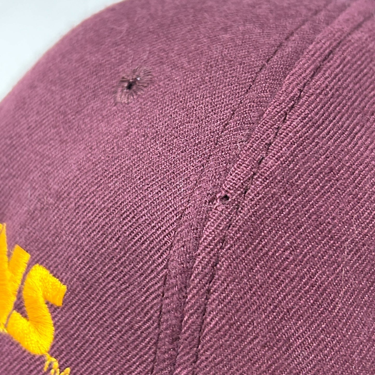 Vintage 90s Washington Redskins Hat Baseball Cap Commanders AJD Snapback Red