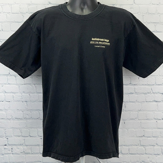 Vintage Backstreet Boys Into the Millennium Local Crew T Shirt Black XL X-Large