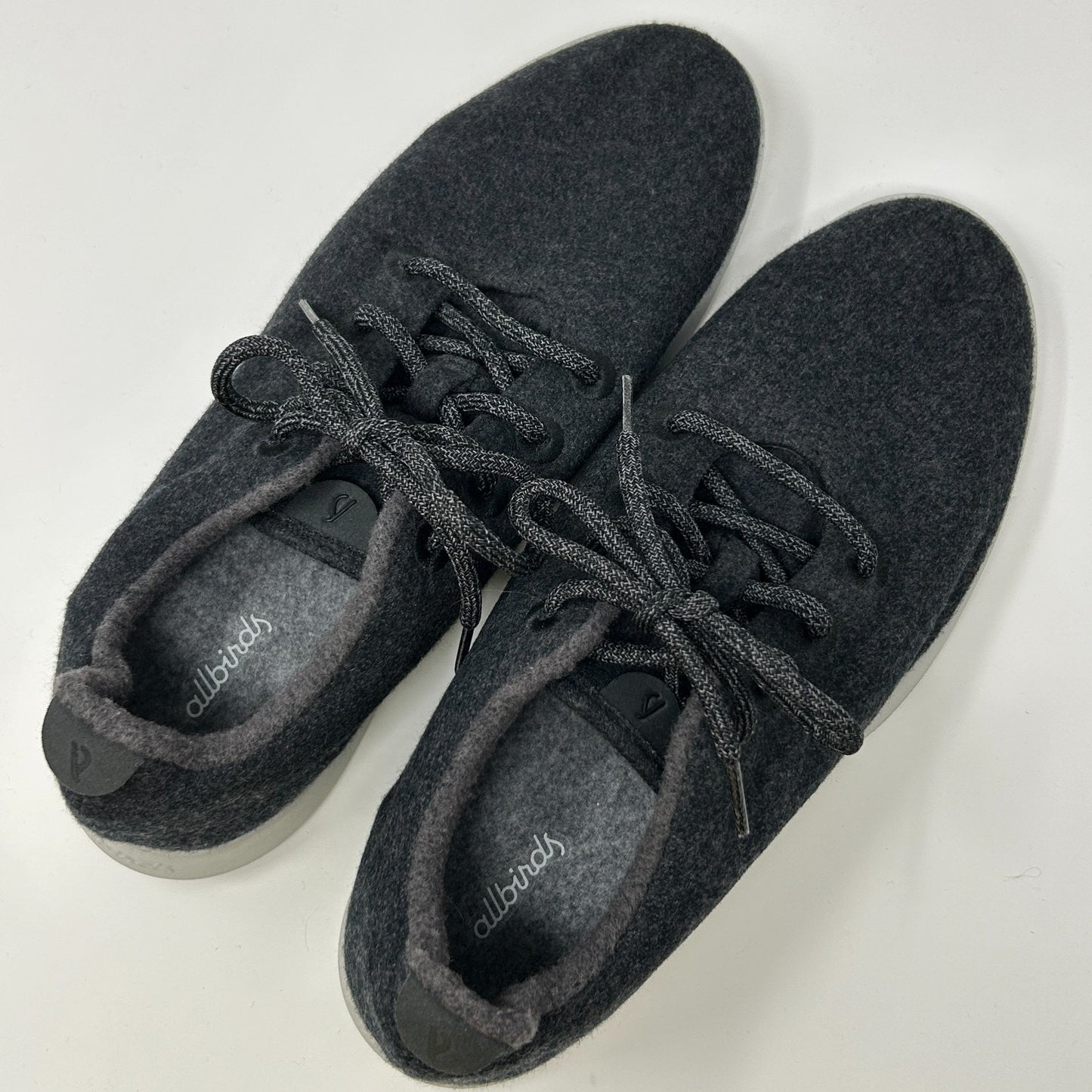 Allbirds Merino Wool Runner Shoes Sneakers Running 0518 NV1 Gray Mens 12