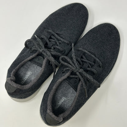 Allbirds Merino Wool Runner Shoes Sneakers Running 0518 NV1 Gray Mens 12