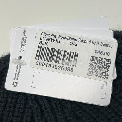 Lululemon Las Vegas Desert Dogs Beanie Hat NLL Lacrosse Merino Wool Black NWT