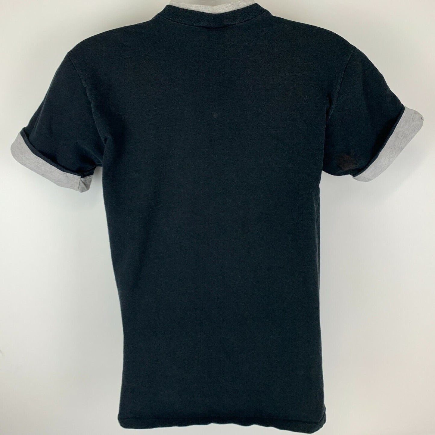 Vintage 90s Pittsburgh Pirates T Shirt MLB Baseball Flip Cuffs Black M Medium