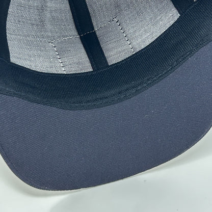 Vintage 80s Commander US Third Fleet Hat Baseball Cap USN Navy USA Snapback Blue