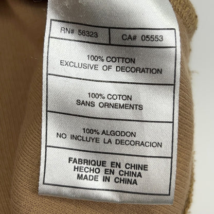 Tiger Woods Collection 1/4 Quarter Zip Sweater Beige Nike Golf Mens XXL 2XL
