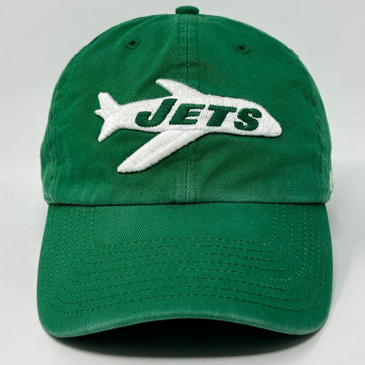 New York NY Jets Dad Hat Baseball Cap 47 Brand NFL Football Green Strapback