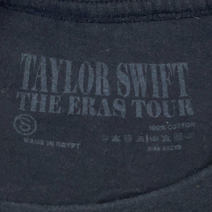 Taylor Swift The Eras Tour T Shirt Concert Short Sleeve Official Black S Small