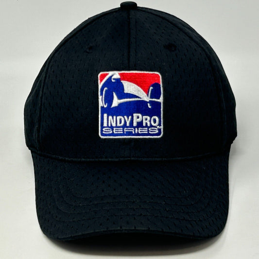 Indy Pro Series Hat Baseball Cap Black IndyCar Motorsports Auto Racing Strapback - Neon Vintage