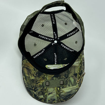Fishouflage Camo Light Up Trucker Hat Baseball Cap Powercap Strapback Green