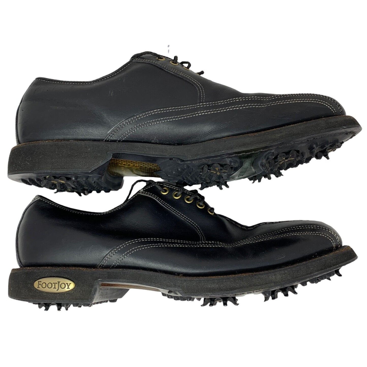 FootJoy Classics Tour Optiflex Split Toe Oxford Golf Shoes Black 51773 Mens 8.5D