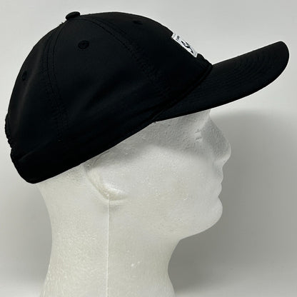 Surf Station St Augustine Florida Hat Cap Surfer Surfing 6 Panel Strapback Black