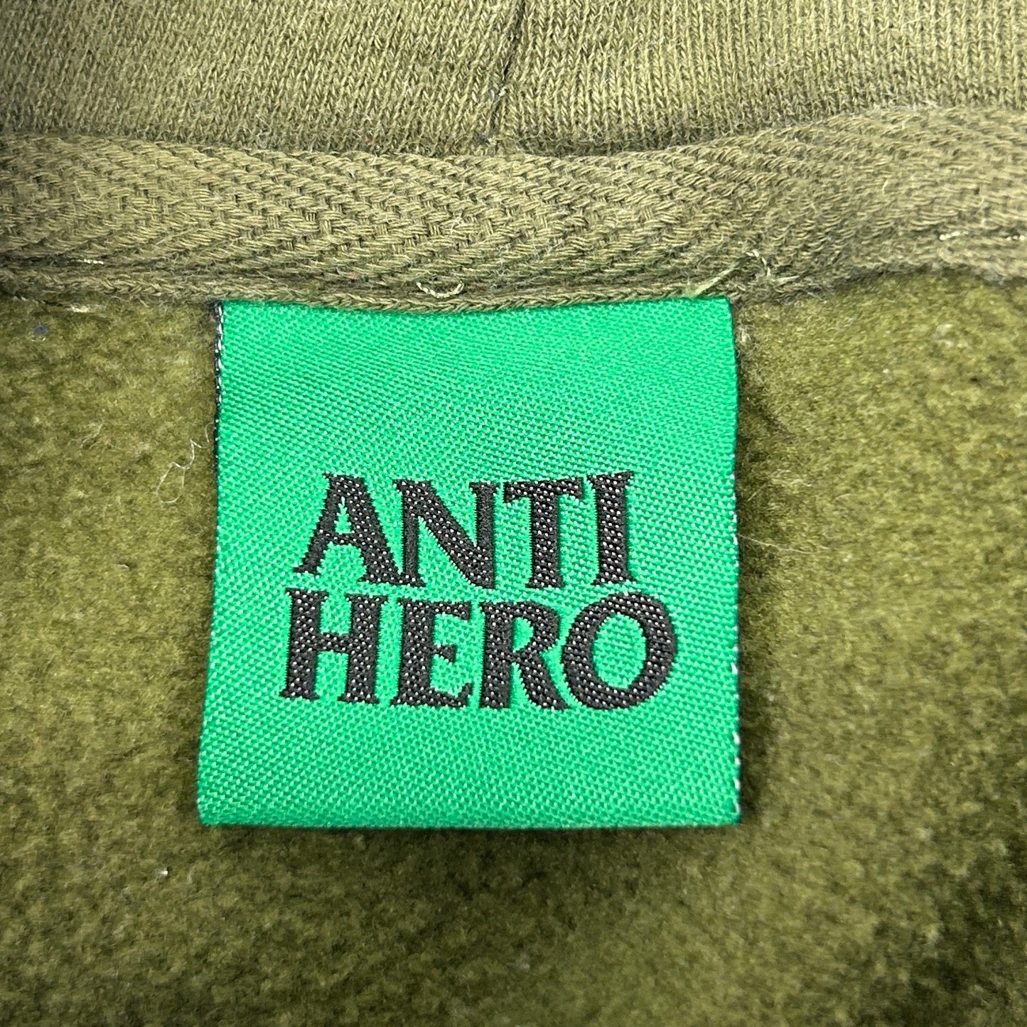 Anti Hero Skateboards Hoodie Skater Eagle Hooded Sweatshirt Green Mens M Medium