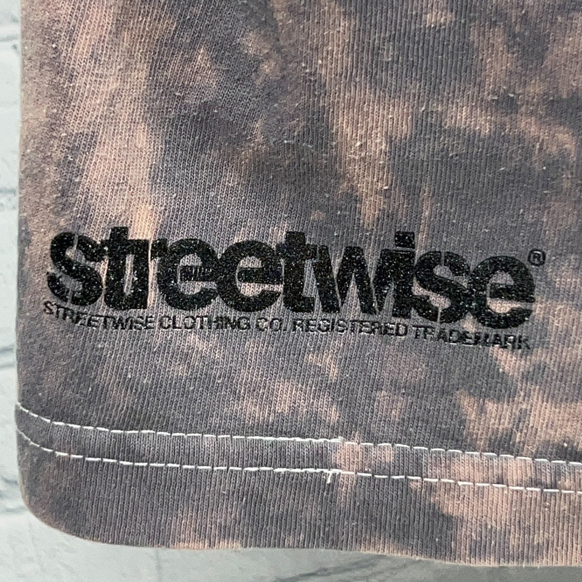 Vintage Y2K Streetwise Custom Bike Graphic T Shirt Gray Beige XL Los Angeles