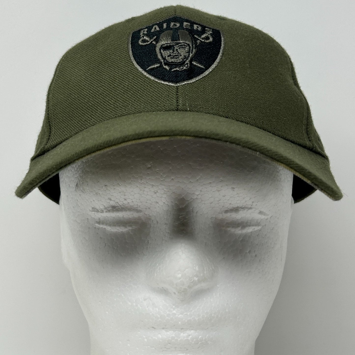 Las Vegas Raiders Hat Baseball Cap OD Olive Green 47 Brand Strapback Military