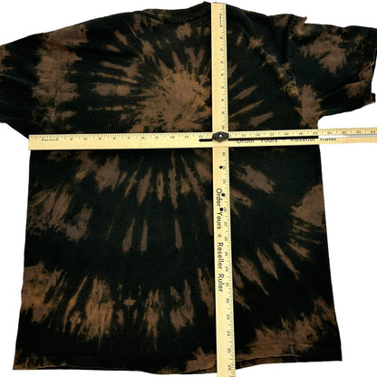 Camiseta vintage de los años 90 de Cheap Trick, talla mediana, banda de rock con efecto tie-dye en color negro de 1993, fabricada en EE. UU.