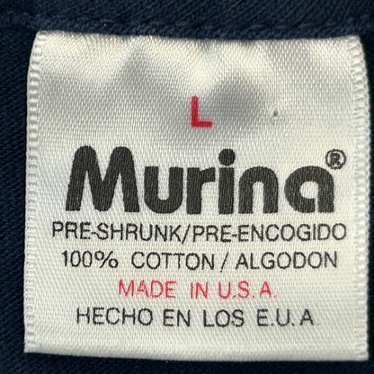 Camiseta vintage de los años 90 Touched By An Angel, serie de televisión grande, para hombre, color azul