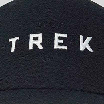 Trek Bikes Hat Baseball Cap Black Snapback Cycling Bicycle Sportiqe Est 1976 USA