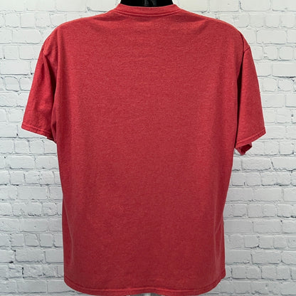 Rick and Morty T Shirt XL X-Large Szechuan Dipping Sauce Adult Swim Red Tee