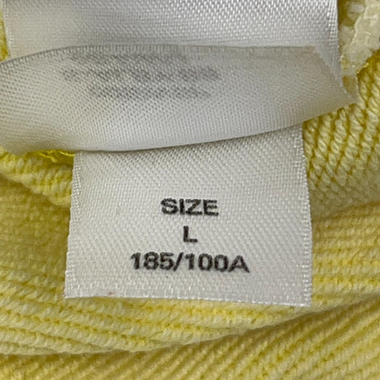 Diesel Tiger Alby B8 Hoodie L Large Yellow Hooded Sweatshirt Long Sleeve Cotton