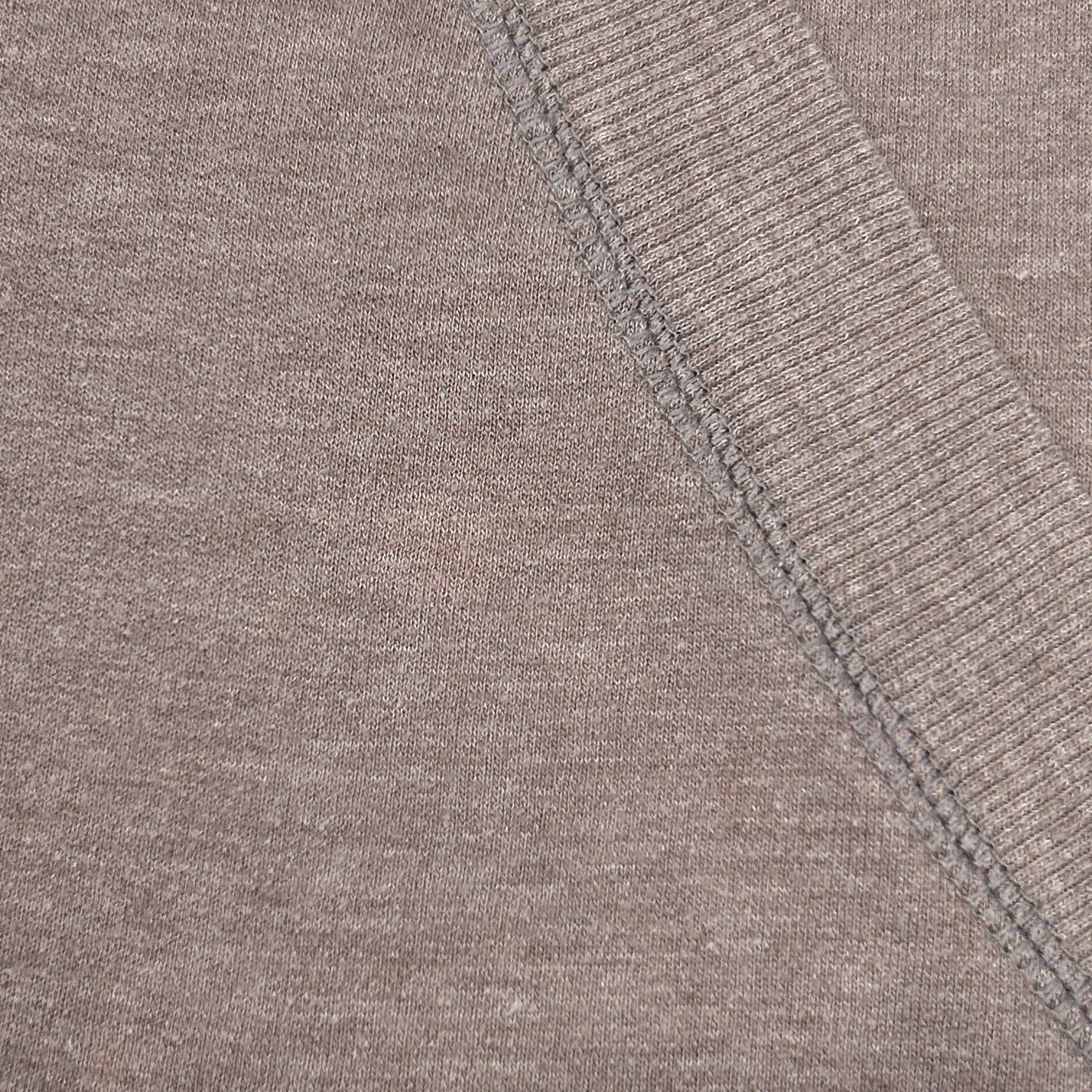 Armani Exchange AX 1/4 Quarter Zip Hoodie Hooded T Shirt Brown Mens XL X-Large